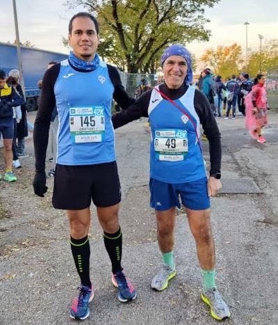 Cristian e Gianni Dispensa: una bella Maratona di Verona!!!! 